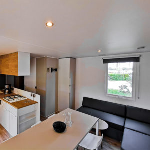 location de mobilhome en camping courant d huchet grands emplacements