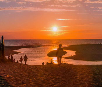 schattiger campingplatz moliets plage in strandnahe