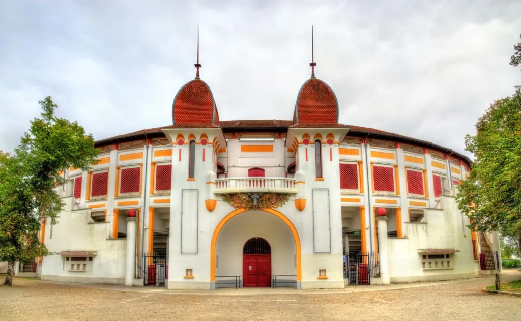 Bull Fighting Arena Of Dax France